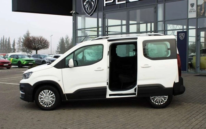 Peugeot Rifter cena 74900 przebieg: 105079, rok produkcji 2018 z Raszków małe 352